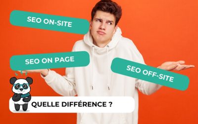 Quelle est la différence entre le SEO on-site, SEO on-page et SEO off-page ?