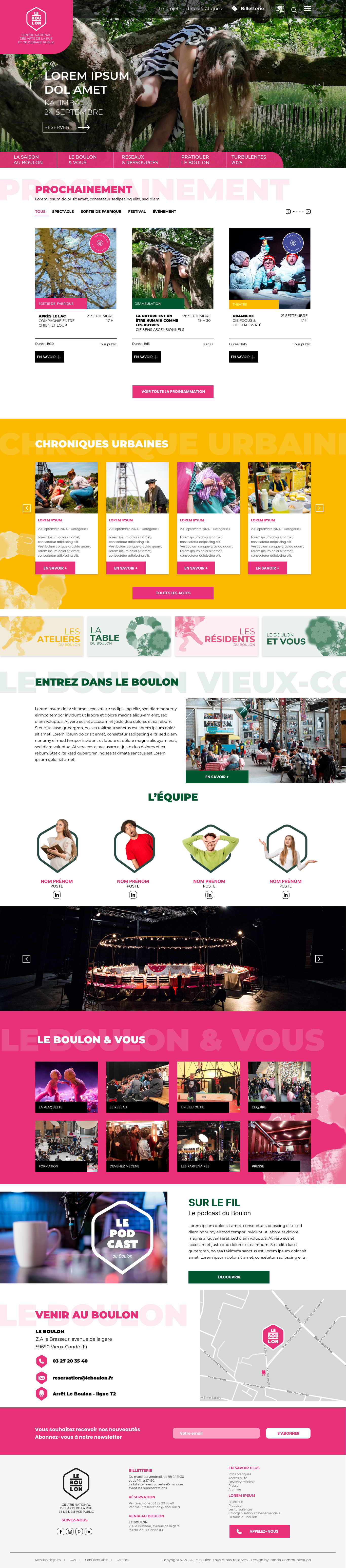 Création de site web le boulon vieux condé